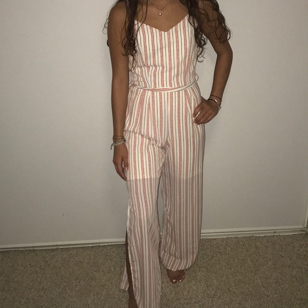 NWOT Striped Romper
